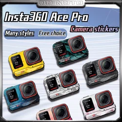 For Insta360 Ace Pro 360 ace pro Panoramic Action Camera Stickers Protection Film Dustproof Waterproof Scratch-Proof Decals