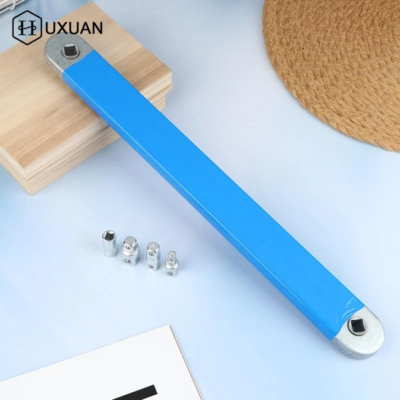 【W】Multi-functional Extension Ratchet Wrench Set Universal Adjustable Extension Wrench For Tight Space Heavy-duty Repairs