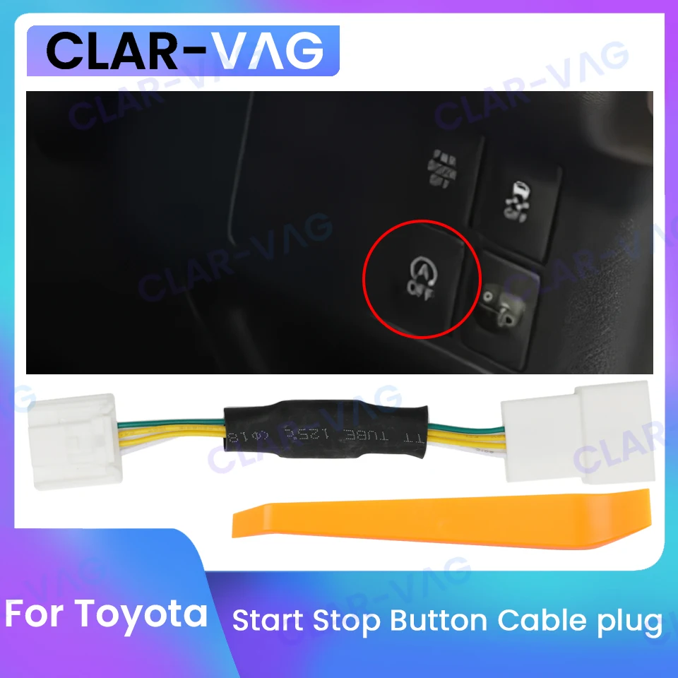 

Auto Stop Start Engine System Off Drive Park Device Control Sensor Plug Stop Cancel Cable For Toyota Camry Passo Spade Prote