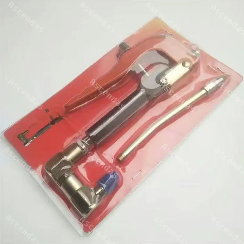 Universal grease gun handle pneumatic reinforced high-pressure butter grab large and small butter machine oiler universal grease