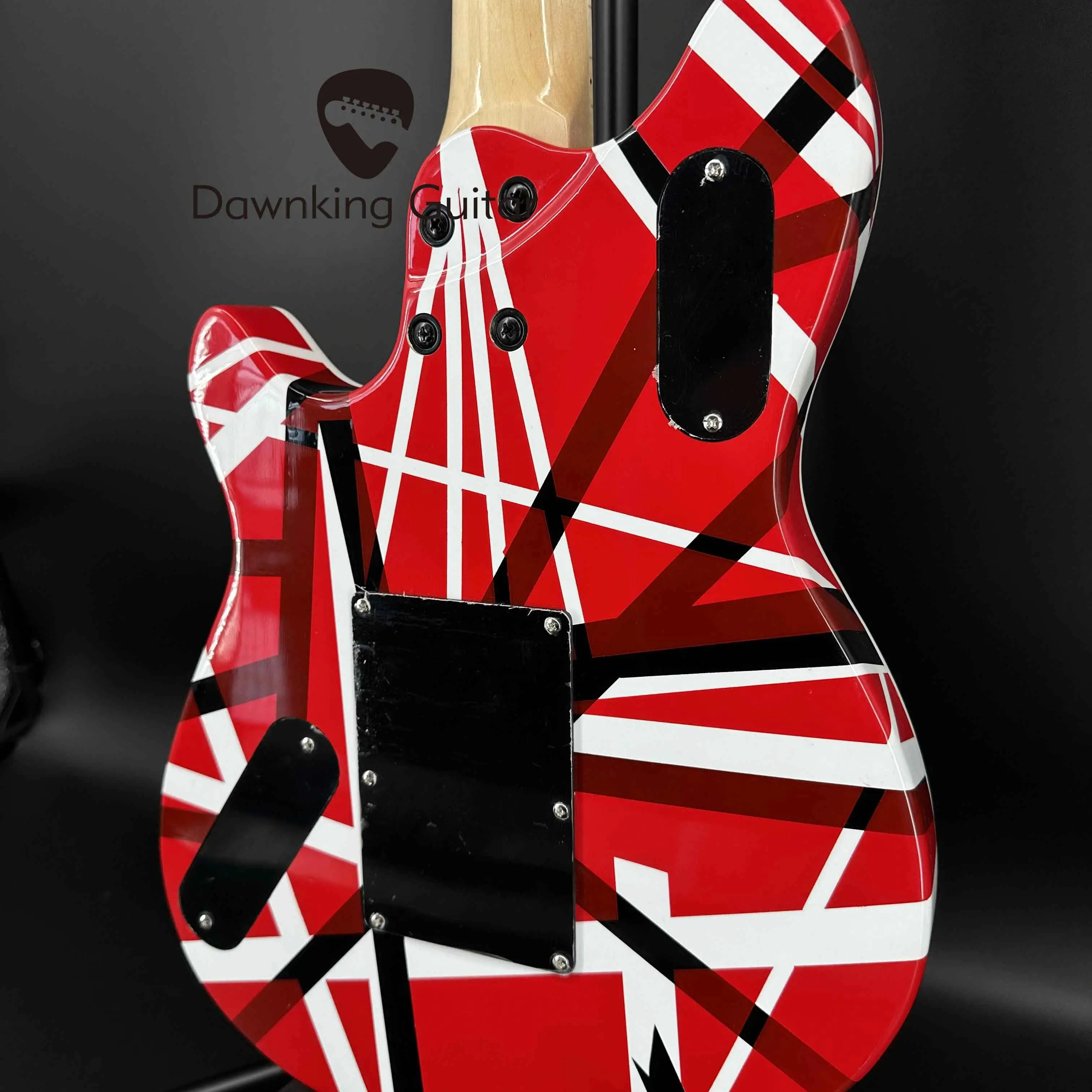 جيتار كهربائي بحروف الماهوجني برقبة خشب القيقب بلونين - شحن مجاني #5