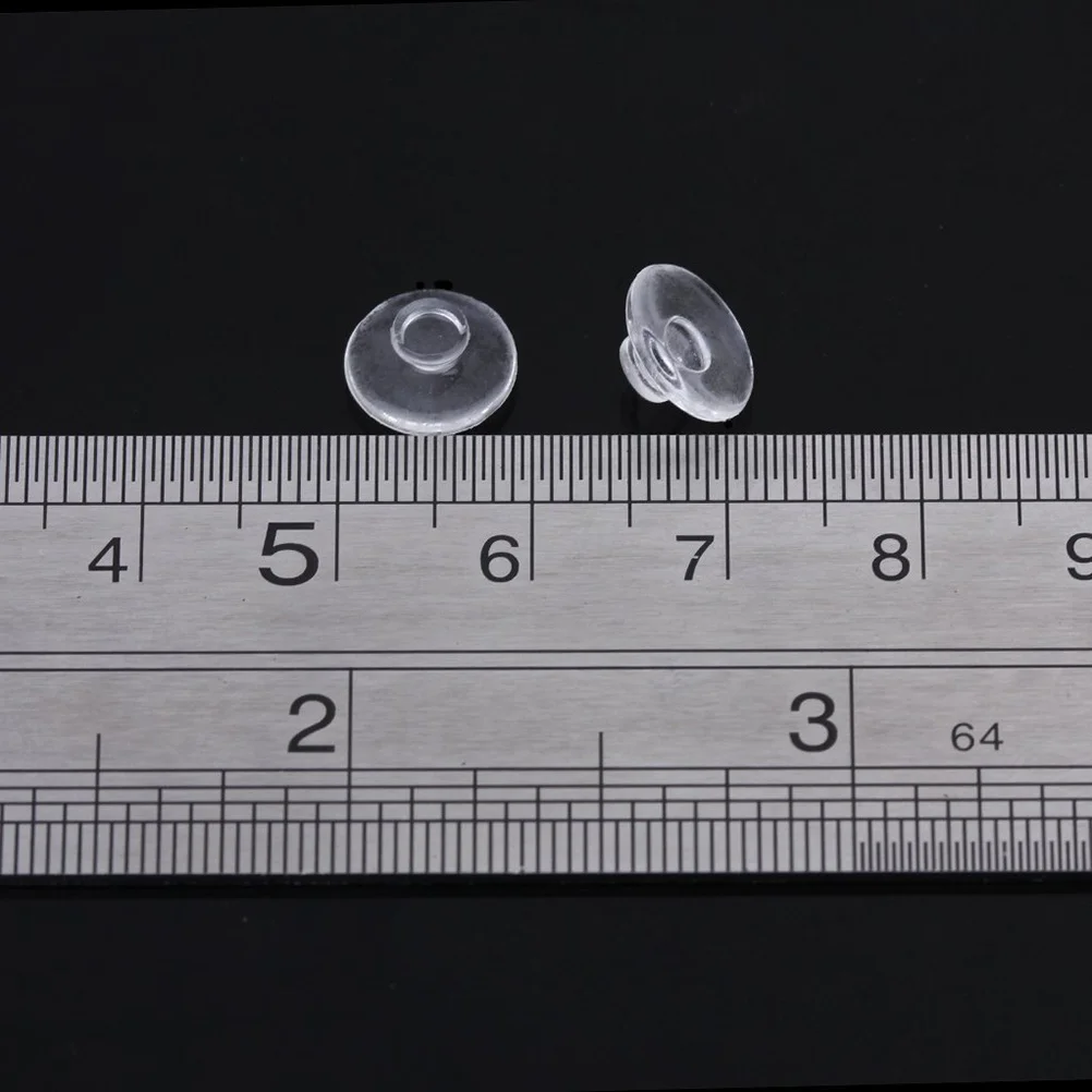 

25Pairs Anti-Slip Silicone Nose Pads Transparent Round Eyeglasses Accessories Prevent Slipping Sports Outdoor Activities