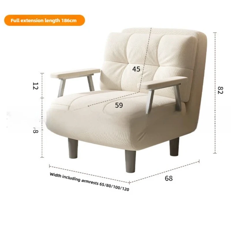 โซฟาเบดพับได้ ทำจากวัสดุผ้าลูกฟูกหรือหนังเคลือบน้ำมัน โซฟาเดี่ยวและโซฟาคู่ เก้าอี้นั่งในบ้านสำหรับฤดูหนาว เตียงงีบในออฟฟิศ