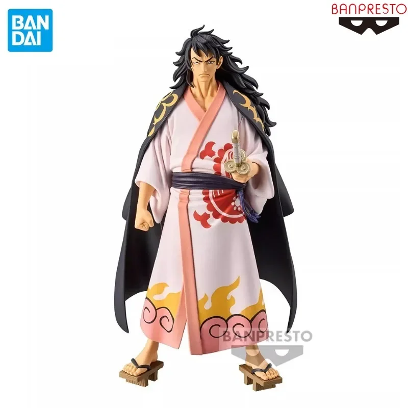 Original Genuine Banpresto One Piece DXF EXTRA 17cm Momonosuke Kozuki Anime Figure Toys Gift Collectible Model Ornament