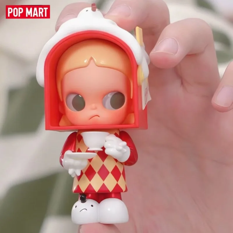 Popmart حقيقية Zsiga الشتاء من الهدايا أنيمي قلادة دمية صندوق أعمى العصرية الشكل لعبة حقيبة أنيقة ديكور تحصيل هدايا عيد الميلاد اللعب #4