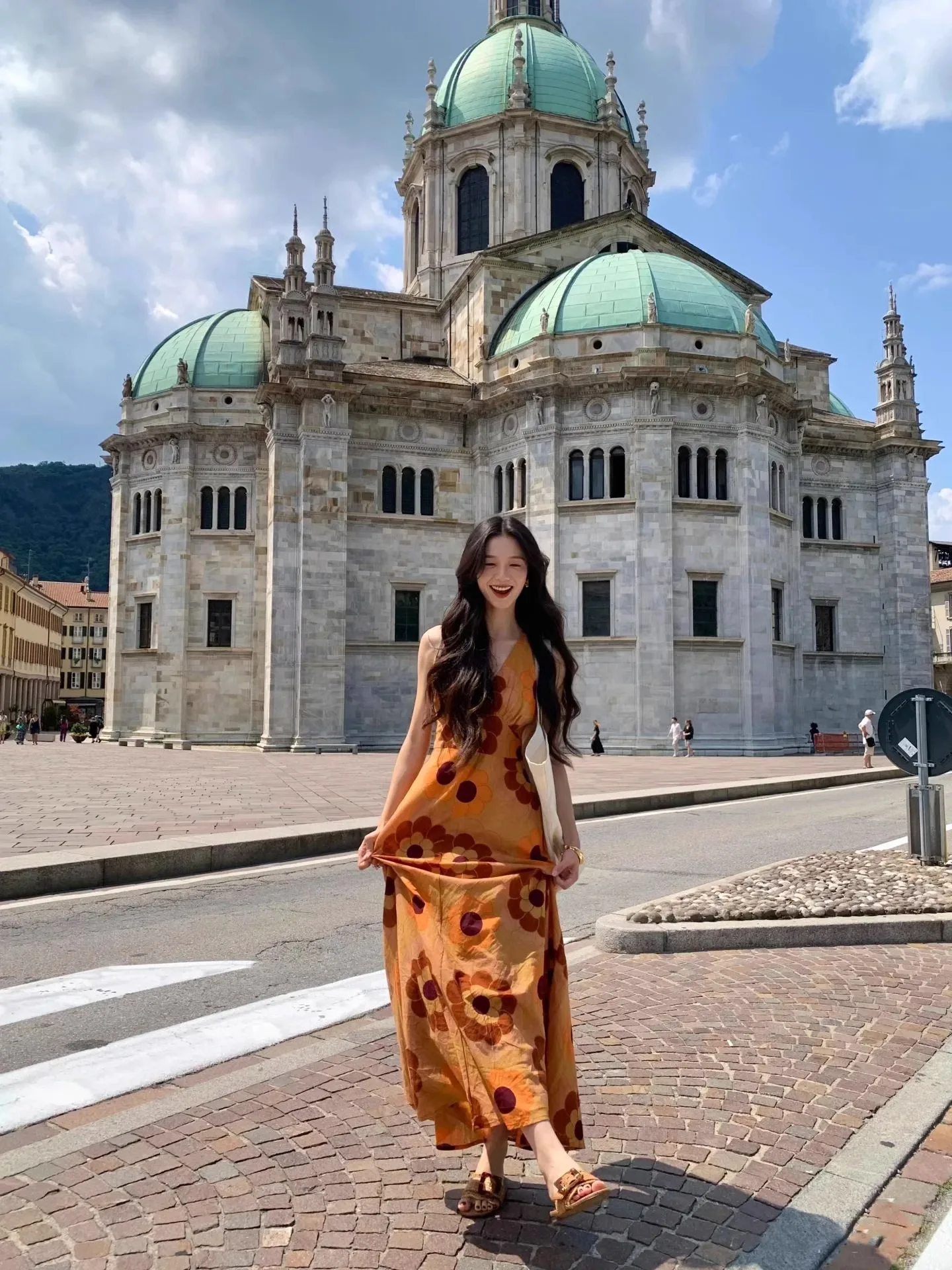 Vestidos sem mangas femininos diários inverno cupro jacquard gola com fita em camadas slim-fit recepção banquete aniversário elegante ol