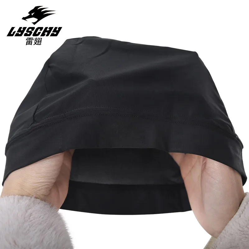 LYSCHY Motorcycle Head Cover Breathable Sweat Absorbent Protective Helmet Lining Head Cover