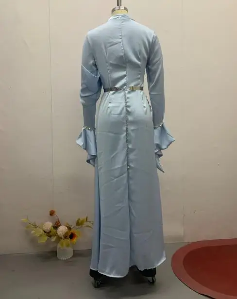 Women's Dress 2025 New Irregular Wrinkle Splicing Slimming Light Luxury Dress Temperament Commuting Retro Dress