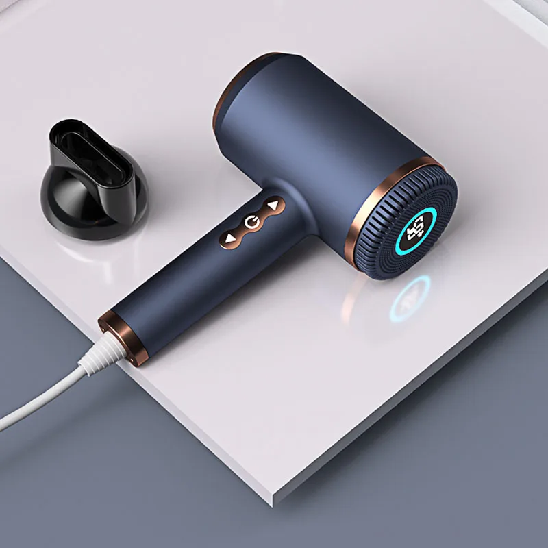 

Популярный профессиональный высокоскоростной фен 120000 об/мин, низкий уровень шума, для ухода за домашними животными, вентилятор для волос для домашних животных, фен, воздуходувка для волос