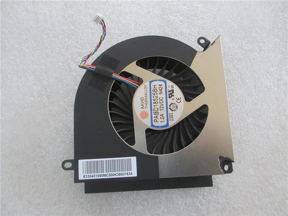 Imagem -04 - Ventilador para Msi Gt76 9sg Ms17h1 Gt76 9sg048cn I9-9900k Rtx2080 2070 Pabd18525bm N424 Pabd18525bh N423 Pabd0a308sh 1.0a 5vdc N422