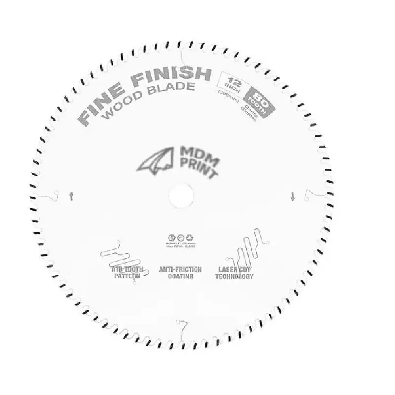 

12" 80T Fine Finish Circular Saw Blade