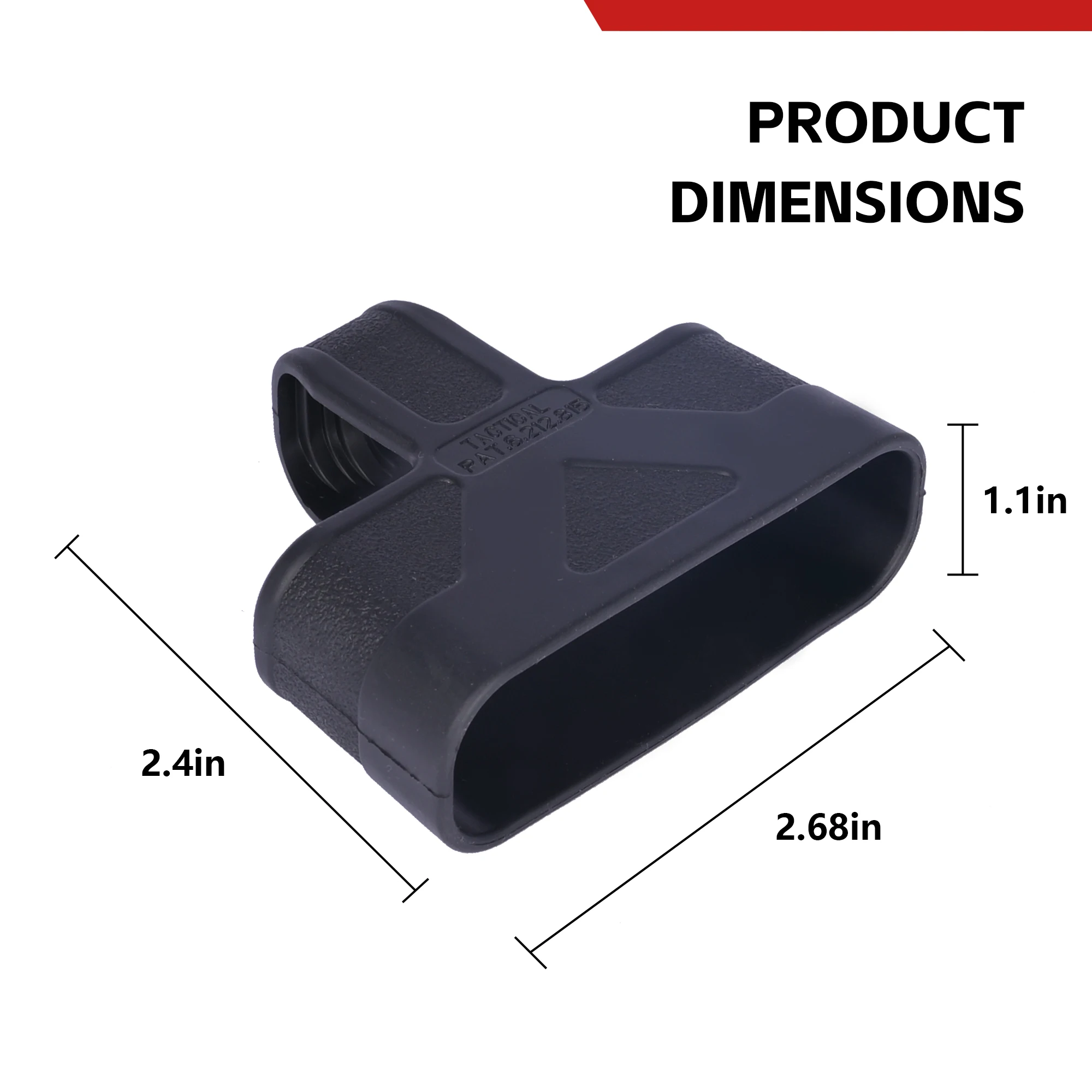 223/556 Mag Assist Magazine Pull Protector, Fits Mag Coupler and AR 15 Accessories (Pack of 5) - view 4