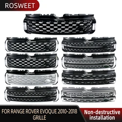 Car Racing Grills For Land Rover Range Rover Evoque 2010 2011 2012 2013 2014 2015 2016 2017 2018 Front Bumper Grille