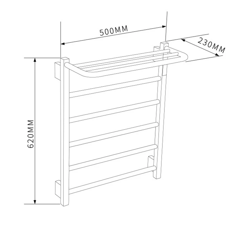 OXG электрические полотенцесушители с подогревом вешалка для полотенец встроенный таймер умный Wi-Fi/без Wi-Fi настенный настенный полотенцесушитель для полотенец
