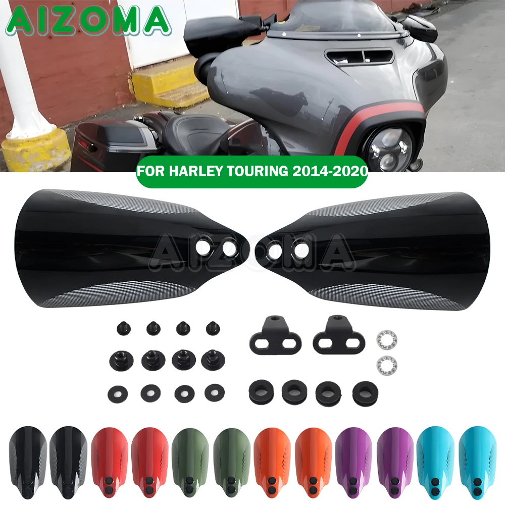 

For Harley Touring 2014-2020 Motorcycle Hand Guard Protection Handguards Hand Shield For Electra Road Glide Ultra Limited CVO/SE