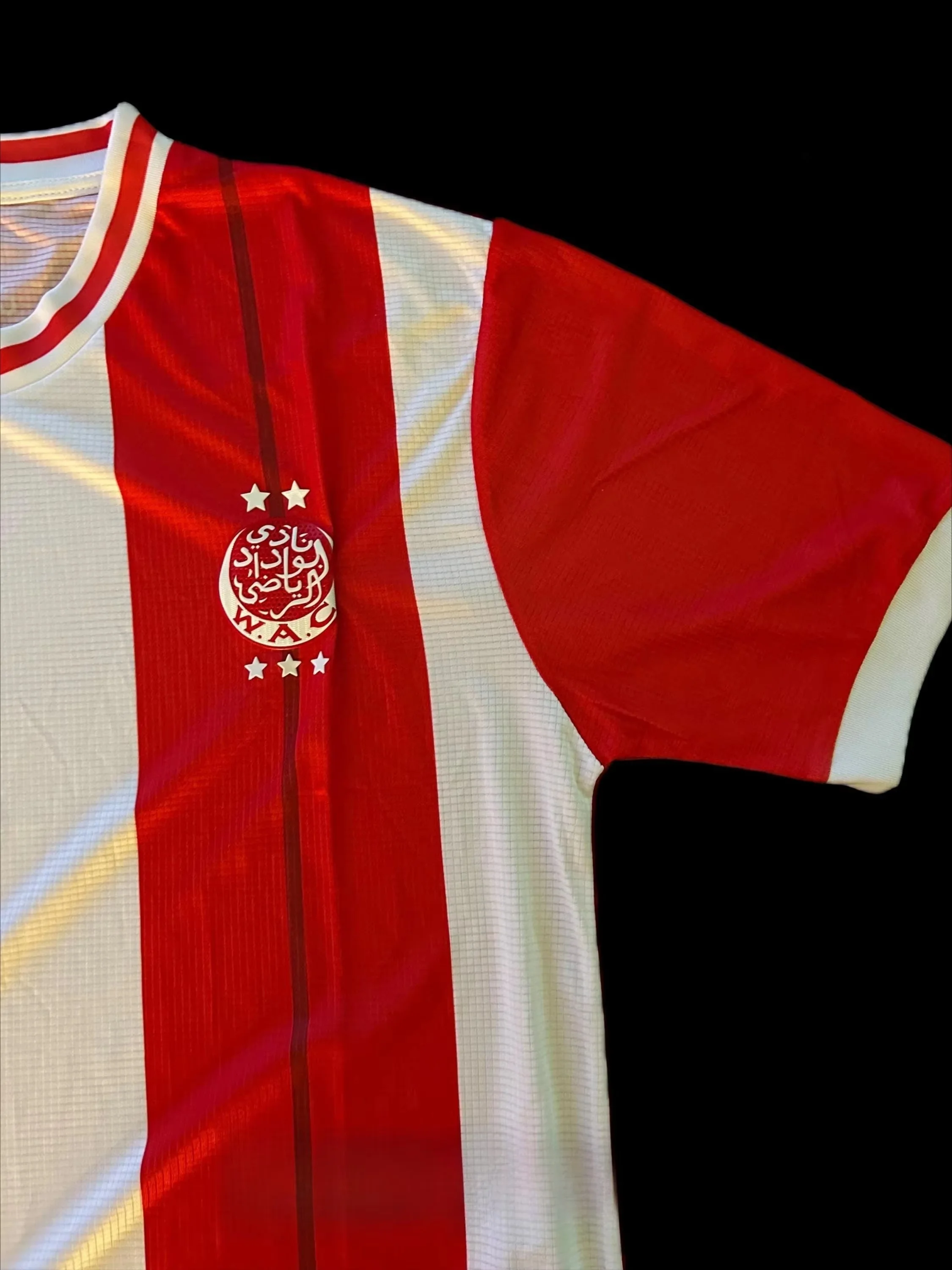 

Wydad Athletic Club Casablanca Jersey Round Neck T-Shirt Sleeve Jersey Shirt Football Jerseys Men Clothes Adults and Kid Tees