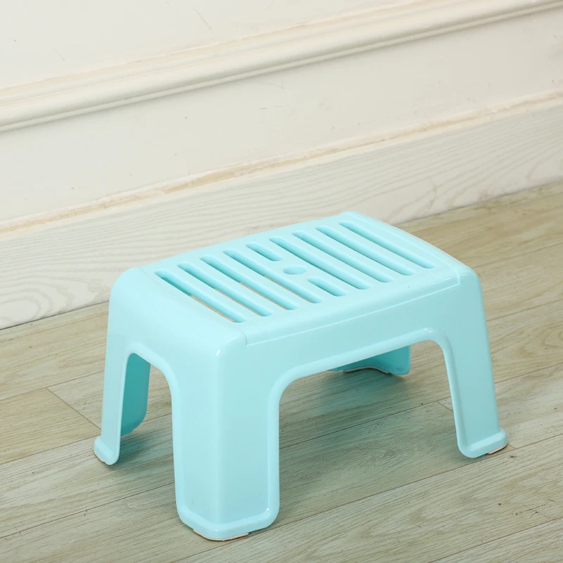 

non slip rubber Thickened plastic stools, footrest stools, household low stools, children's stools, bathroom coffee tables