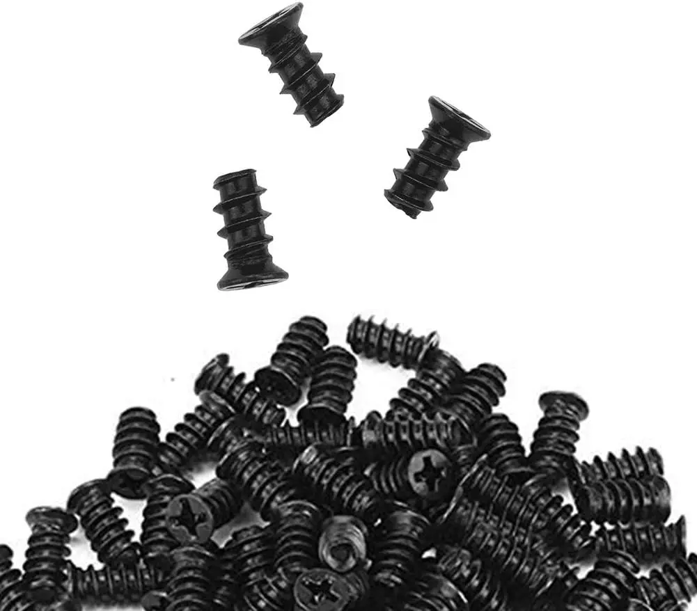 20/30/50/100 PCS Computer Case Fan Screws Black, Fan Screws PC, Fan Screws