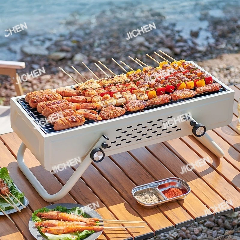 

JC Открытый гриль-барбекю Гриль Бытовой гриль-барбекю Стойка для барбекю Плита