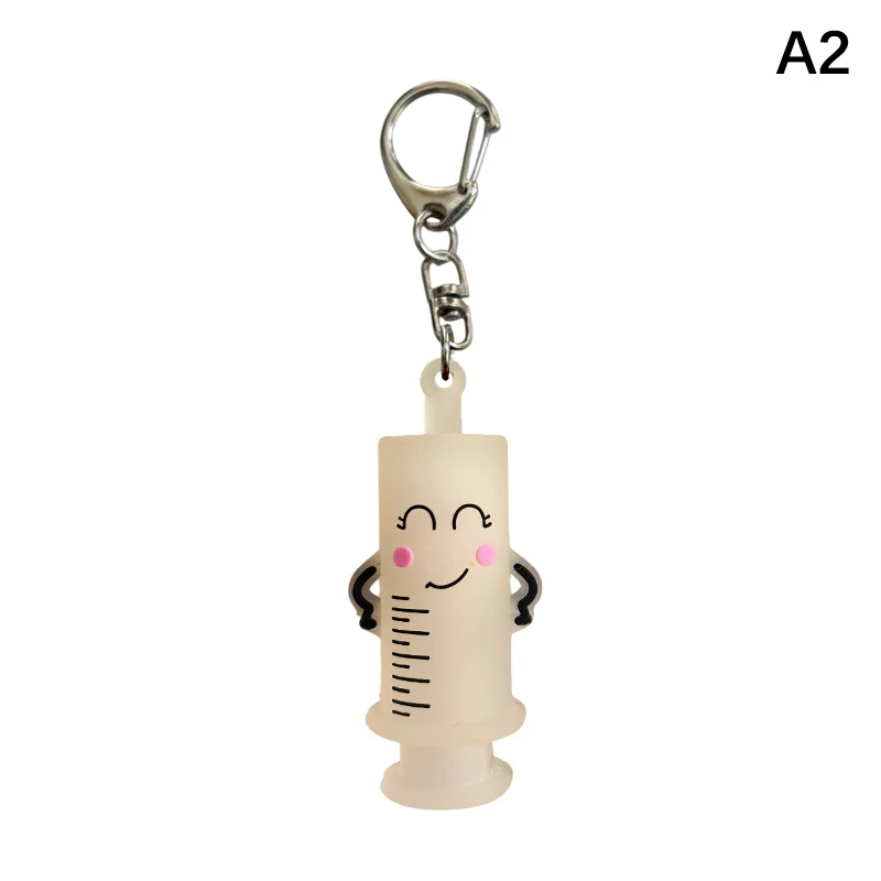 1 STKS PVC Ampul Flesopener Sleutelhanger Spuitvormige Cutter Verpleegkundige Arts Aid Medicatie Flacon Breaker Tool
