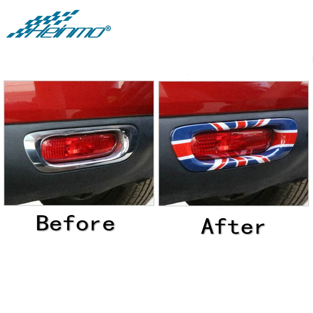 Car Rear Light Cover Sticker for MINI Cooper F56 F55 Taillight Tail Lamp Decoration Stickers for MINI F56 F55 Style Accessories