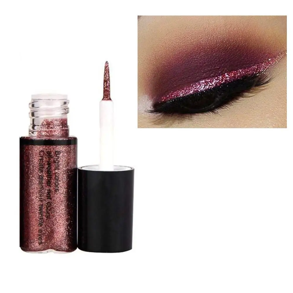 1pcs Charm Shine Eyeliner Liquid Pearl Gloss Shiny Eyeshadow Long Lasting Eye Shadow Liner Highlighter Pen Eyes Makeup Tools