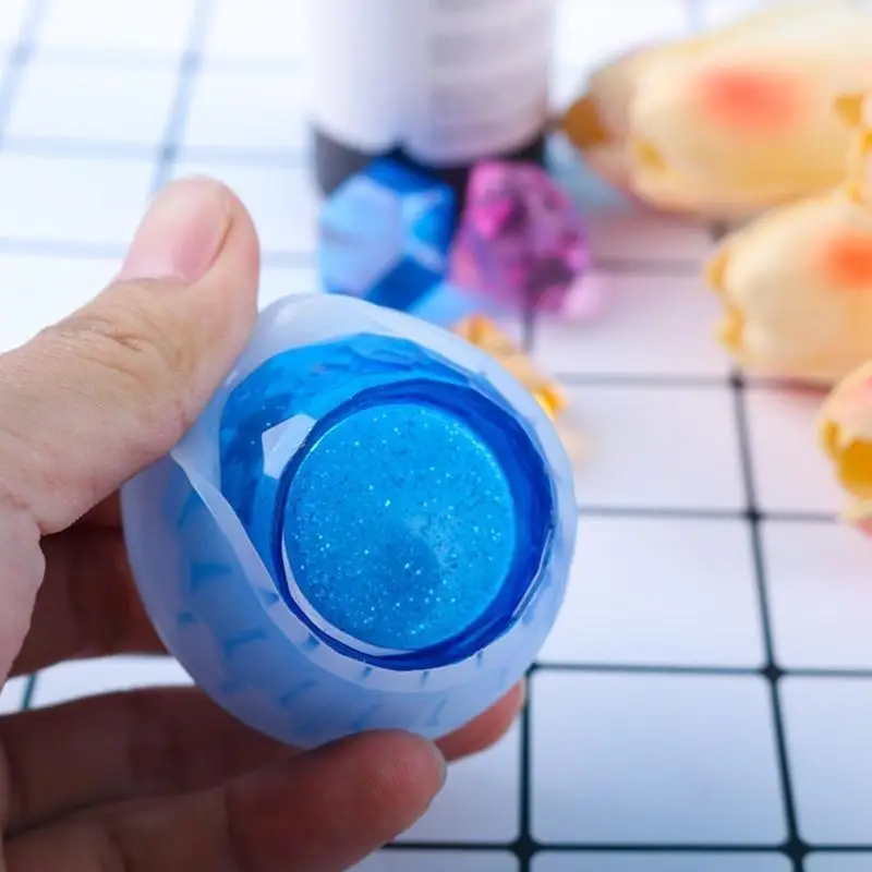 A52E a piastra stampo stampo fatto a mano rhombus ciotola ciotola rasina resina epossidica UV