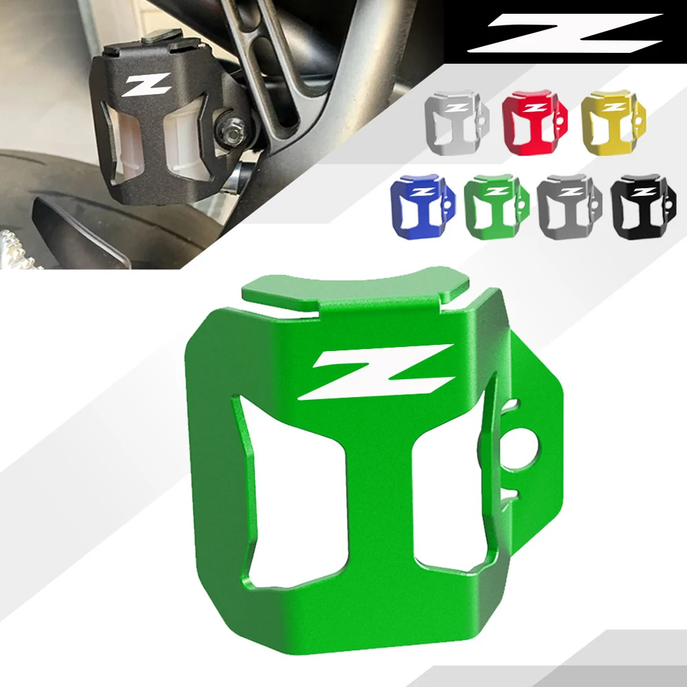 

For Kawasaki Z125 Z250 Z300 Z400 Z650 Z 750 Z800 Z 900 RS Z1000 Motorcycle Rear Brake Fluid Reservoir Cap Cover Guard Protector