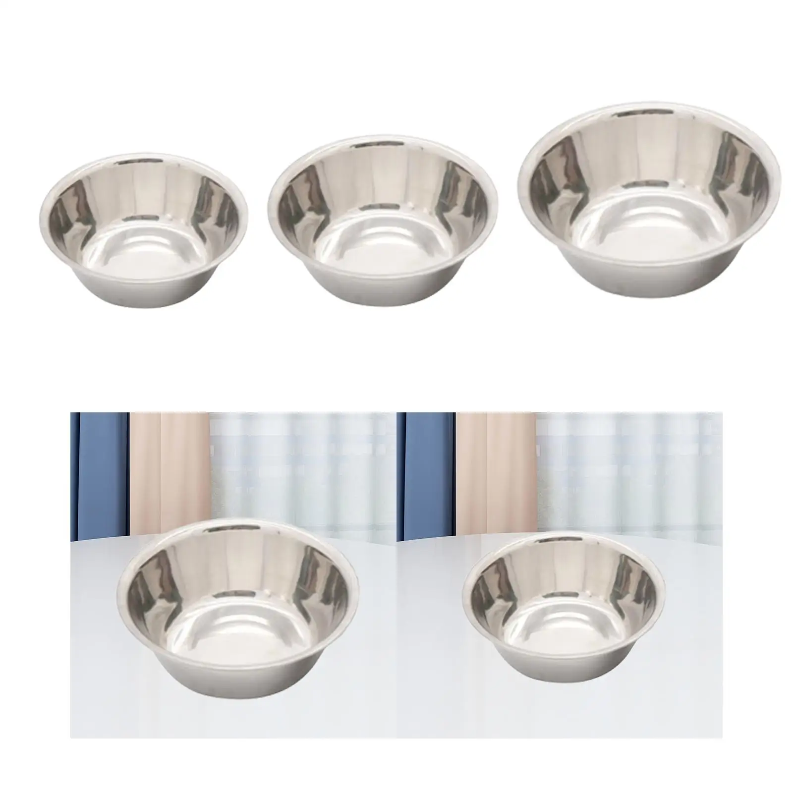 Stainless Steel Bowl Mixing Cup Surgical Bowl for dressings Sponges