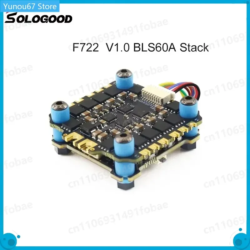 For SoloGood F722 Flight Controller ICM42688P With For BLHELI_S 60A 4in1 ESC 30.5X30.5mm 2-6S For FPV Freestyle Drone Parts