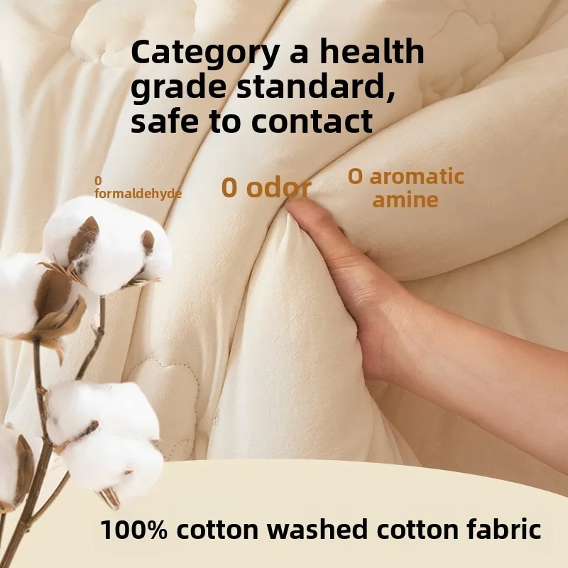 Cotton Quilt Xinjiang Long Staple Thickened Winter All Cotton Filling Winter Quilt Thickened To Keep Warm Comforter Quilt