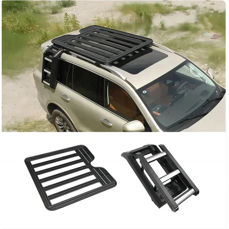 

Great Wall GWM 500 500 Car Roof Lage Rack Folding Ladder Expansion Platform Car Modification Accessories