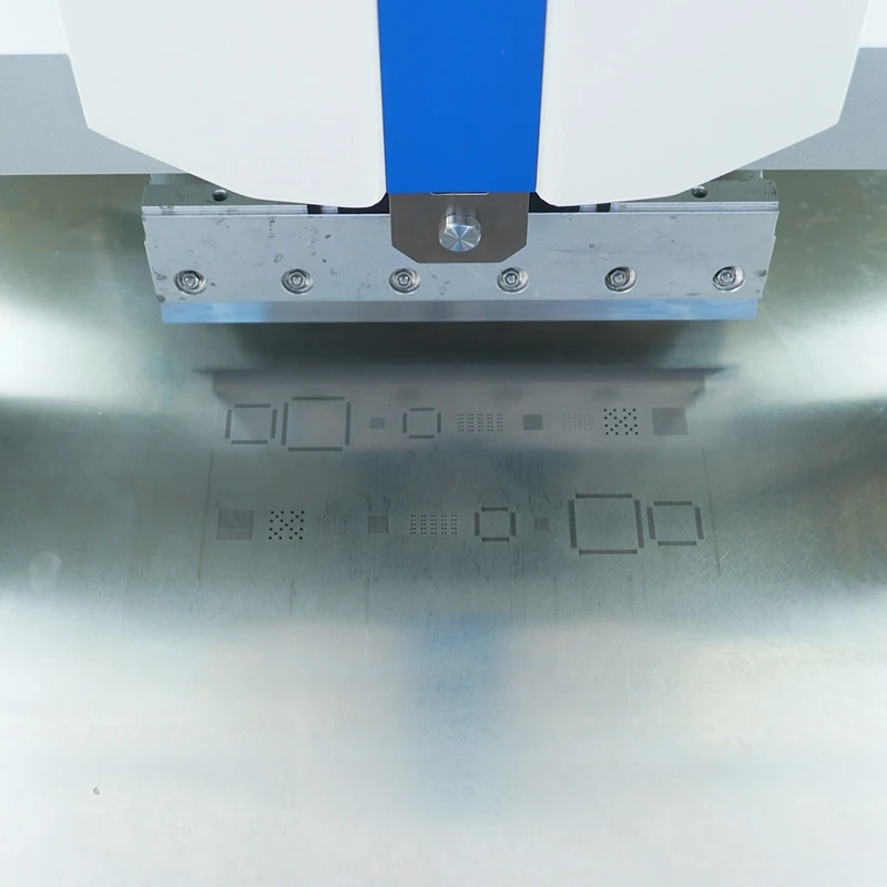 Stock en la UE, diseño de YX3070-T, máquina de impresión automática SMT SMD, impresora de pantalla de pasta de soldadura para línea de producción de ensamblaje PCB