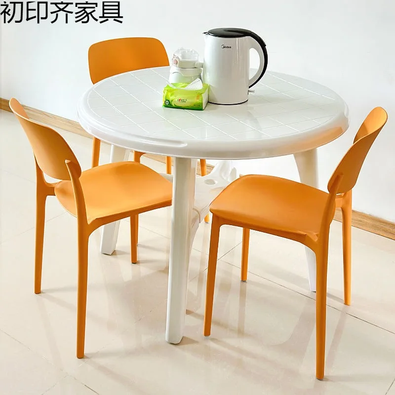Plastic table Thickened removable table Outdoor barbecue stall Food stall table Household