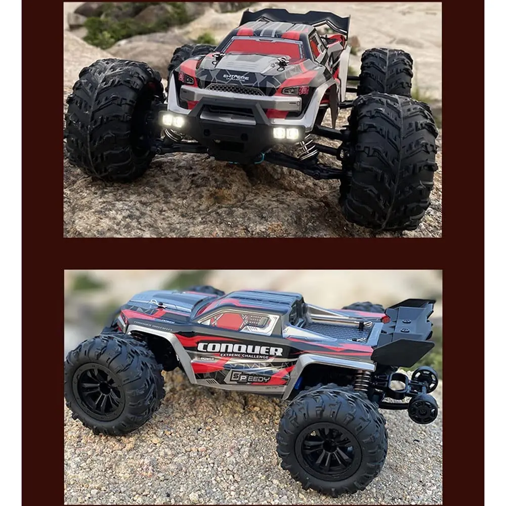 Große RC-Autos im Maßstab 1:16, 50 km/h, Hochgeschwindigkeits-RC-Autos, Spielzeug für Erwachsene und Kinder, ferngesteuertes Auto, 2,4 G, Allradantrieb, Off-Road-Monstertruck