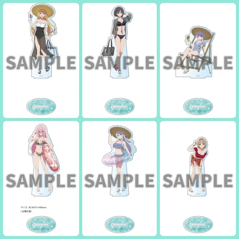 Classroom of the Elite Anime Acrylic Display Stand Cartoon Character Figure Model Desktop Ornament Holiday Gift Keychain