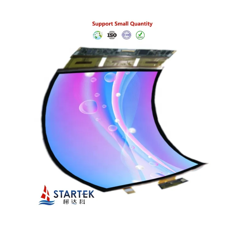 Flexible OLED Panel 13.3 Inch EDP Interface 1536x2048 Resolution LTPS Display Flexible AMOLED Screen