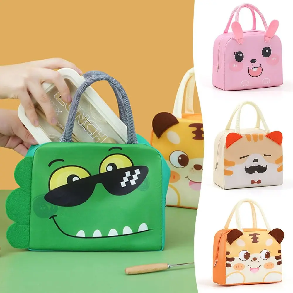 Oxford Stoff Cartoon stereo skopische Lunch Bag tragbare Thermo tasche isoliert Lunchbox Taschen Lunchbox Zubehör thermisch
