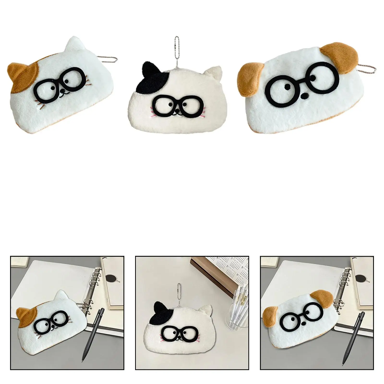 مقلمة قطيفة إكسسوارات قرطاسية خفيفة الوزن مبتكرة وحقيبة أقلام وحقيبة مكياج للمراهقين والأطفال والأولاد والبنات في الكلية