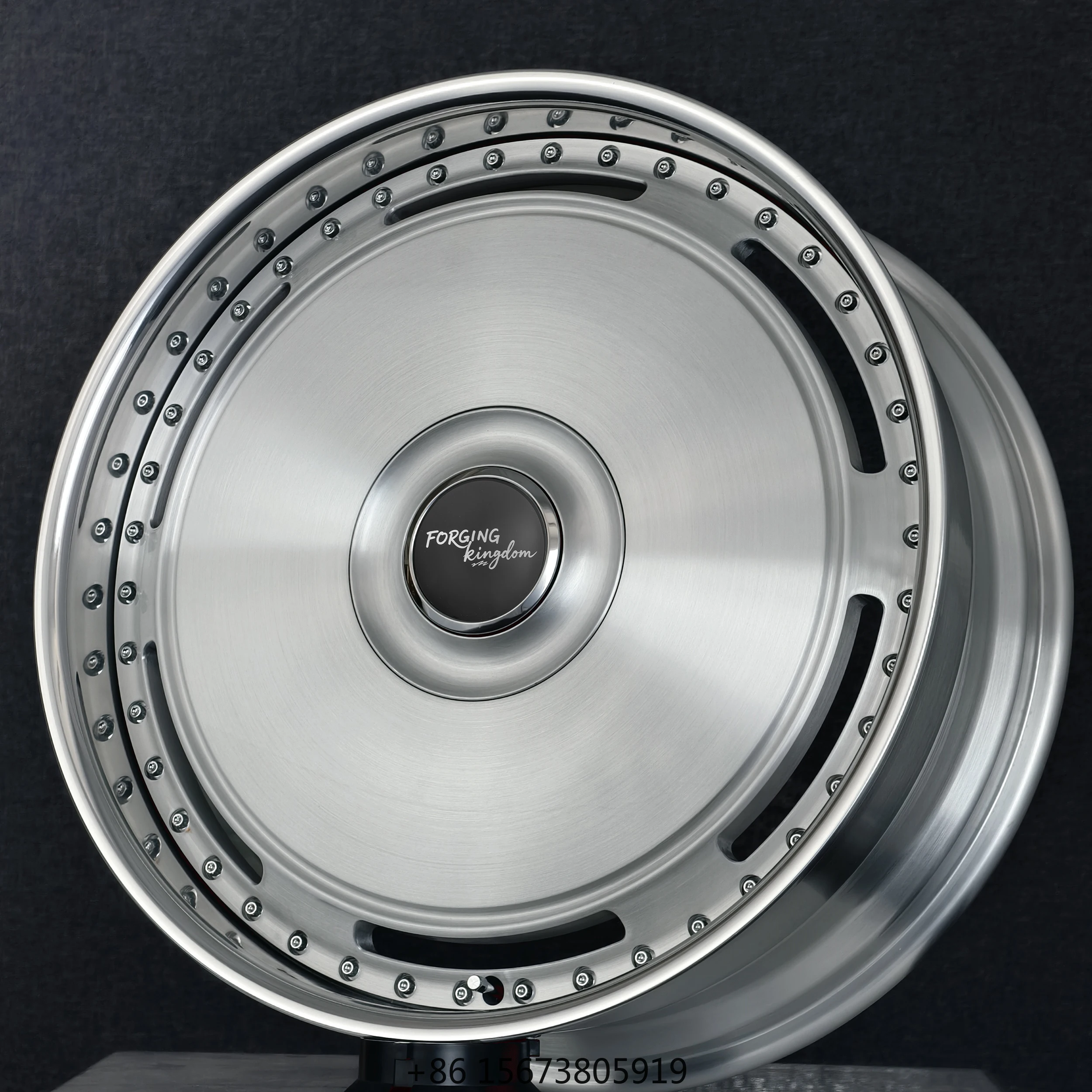 

High-End New Two-Piece Forged Aluminium Alloy Car Wheels 20 21 22 23 24 Inches PCD 5x108/112/114.3/120