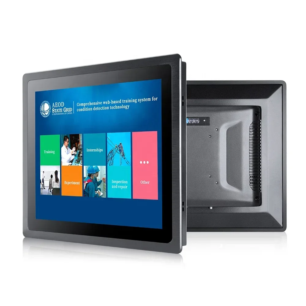 

003 Передняя панель IP65 15 15,6 17,3 21,5-дюймовый промышленный сенсорный монитор HD 1920*1080 для промышленного управления/медицинского/HMI/ATM/K