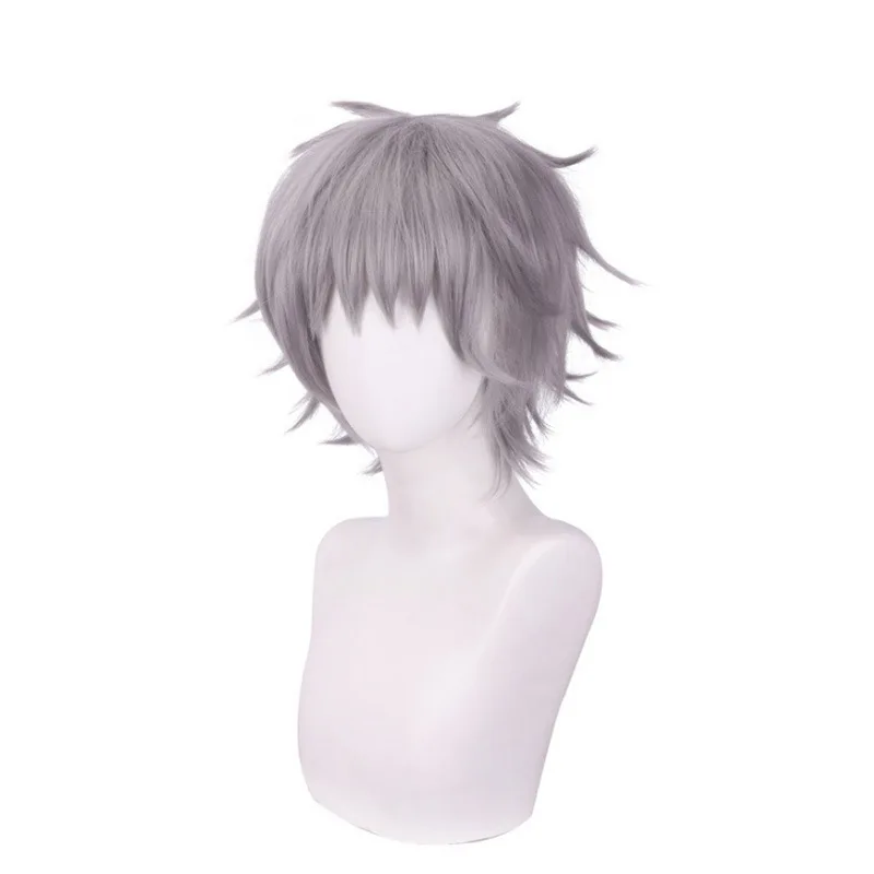 Pruik EVA New Century Gospel Warrior Su***** Cos Pruik Haar kloppend proces is omgekeerd korte pruik