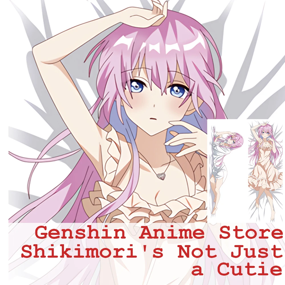 Shikimori's Not Just A Cutie Dakimakura Shikimori Body Pillow Case Cute Anime Cosplay Pillowcases Japanese Anime Peachskin Cover