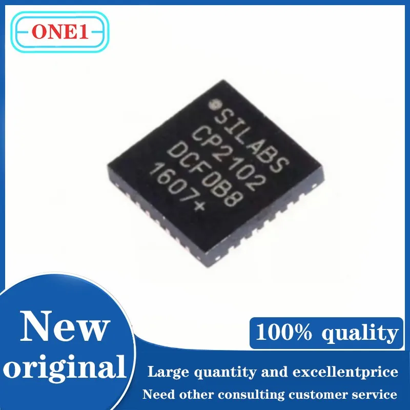 1PCS/lot Chip New original  CP2102-GMR  CP2102 IC USB-TO-UART BRIDGE 28VQFN