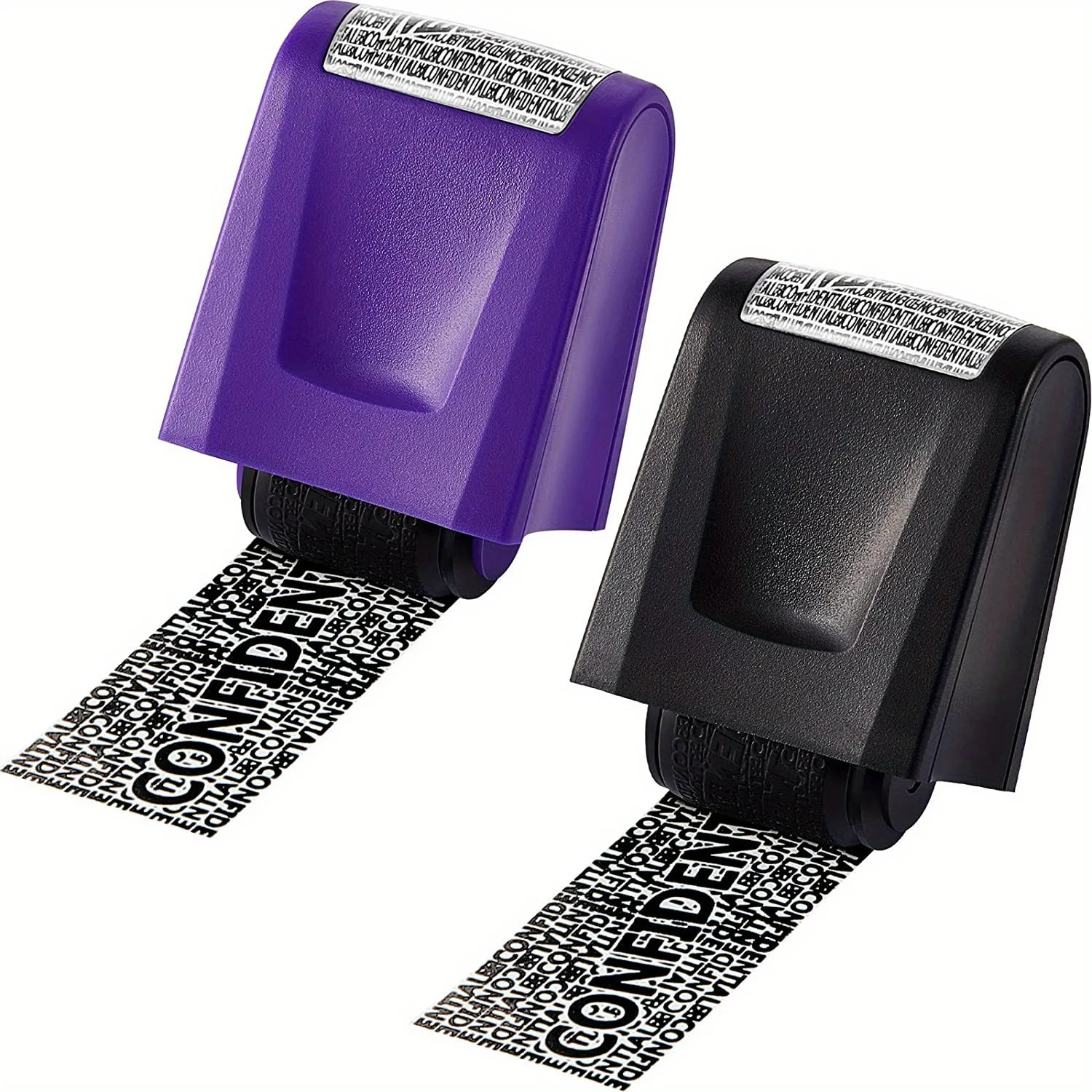 Identity Theft Prevention Stamp Identity Guard Roller Stamp Wide Rolling Security Stamp