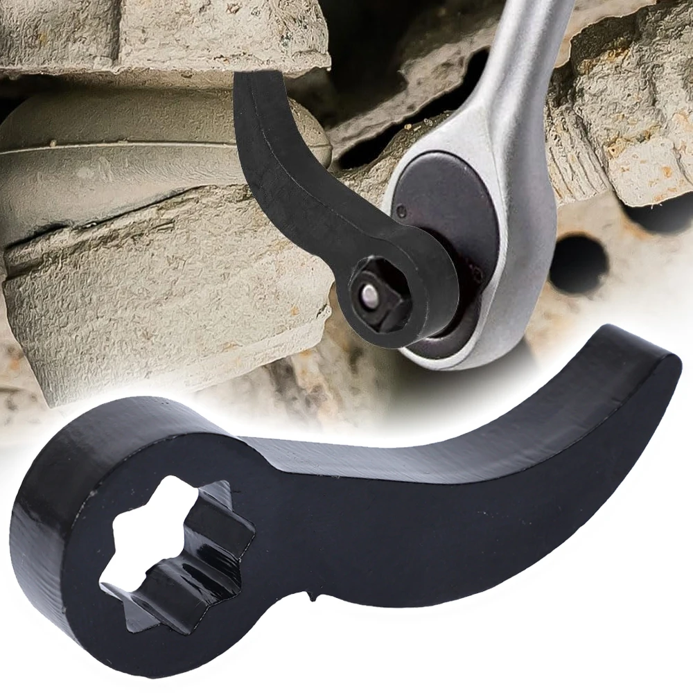 

Alloy Pry Bar Adapter Head Bull Horn Type Car CV Connector Transmission Shaft Disassembly Tool Thickened Lever Principle Crowbar