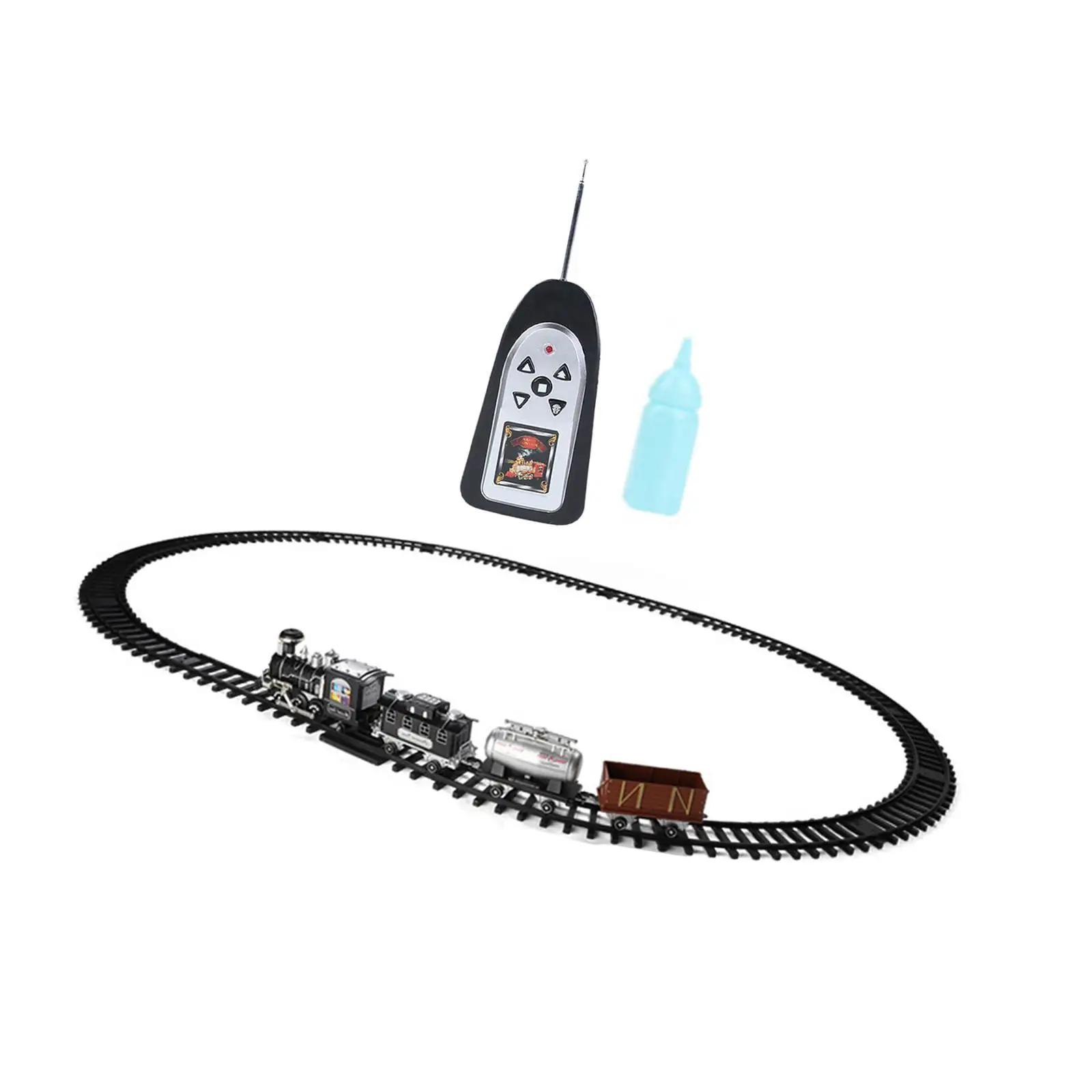 

Train Set for Kids Retro with Tracks for Children Age 3 4 5 6 7 Years Gifts