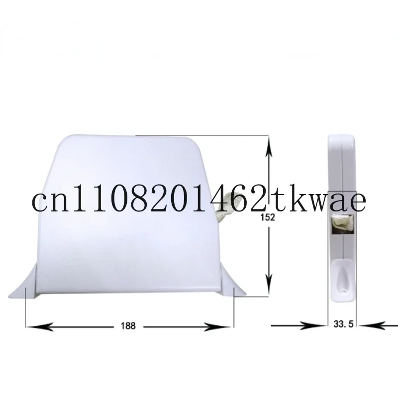 

1PCS Window Shutters Belt Winder Equipped Cannot open lid 188*152*33.5 for Windows Drapes Curtain Winder Roller Accessories