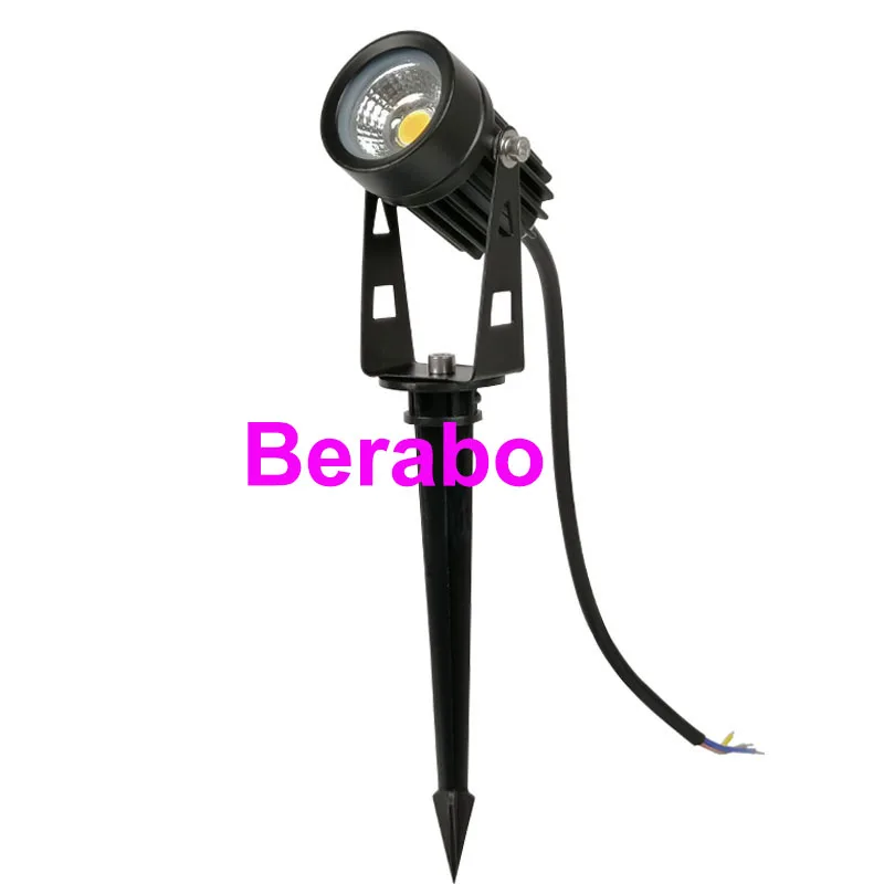 4PACK Neue Stil COB Garten Rasen Lampe AC220V 110V DC12V Outdoor LED Spike-Licht 3W 5W pfad Landschaft Wasserdicht Spot Lampen – Detail 15