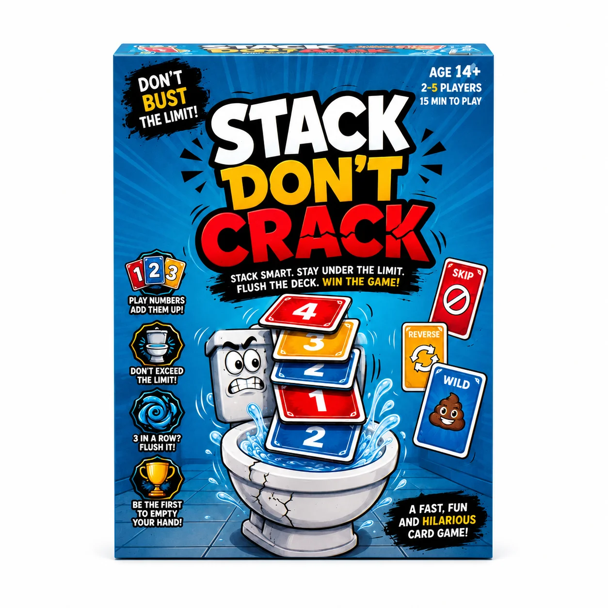 STACK DONT CRACK Gioco di cart - Party Games Using Cards recensione e prezzo